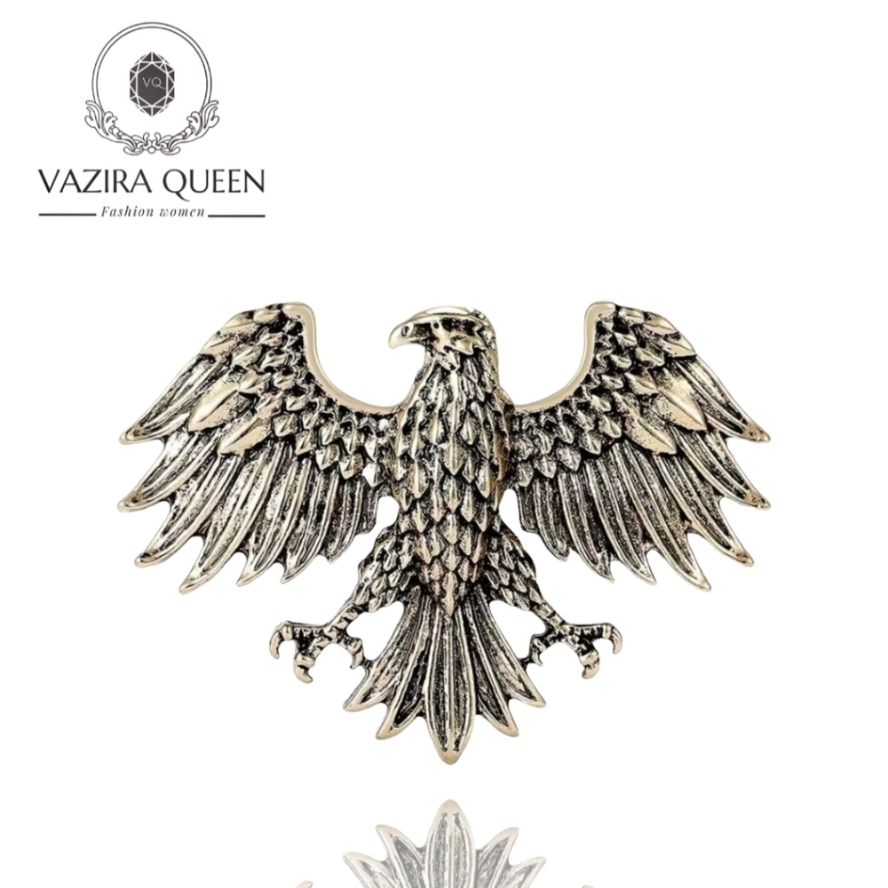 VQ Gold Eagle Brooch